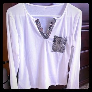 Brand new long sleeve top